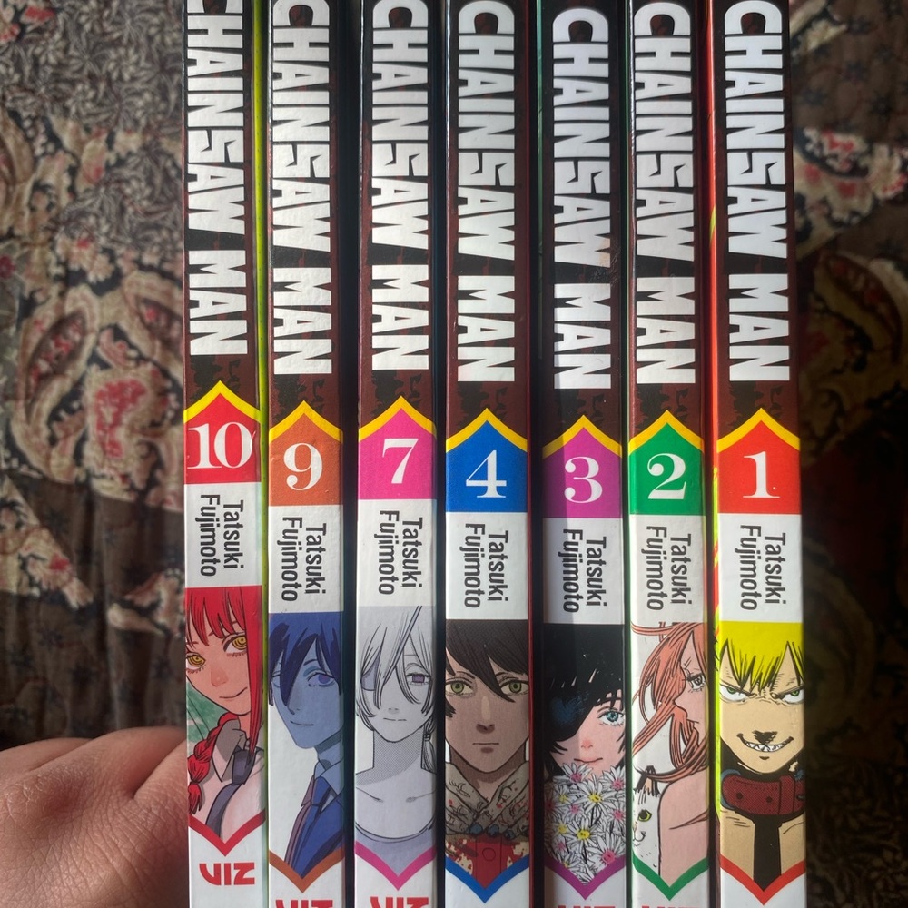 Chainsaw Man Manga Set Volumes 1-10 by
